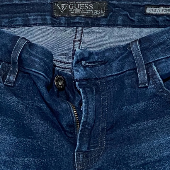 Guess denim jeans size 29 curvy, Sophia skinny - Picture 5 of 11